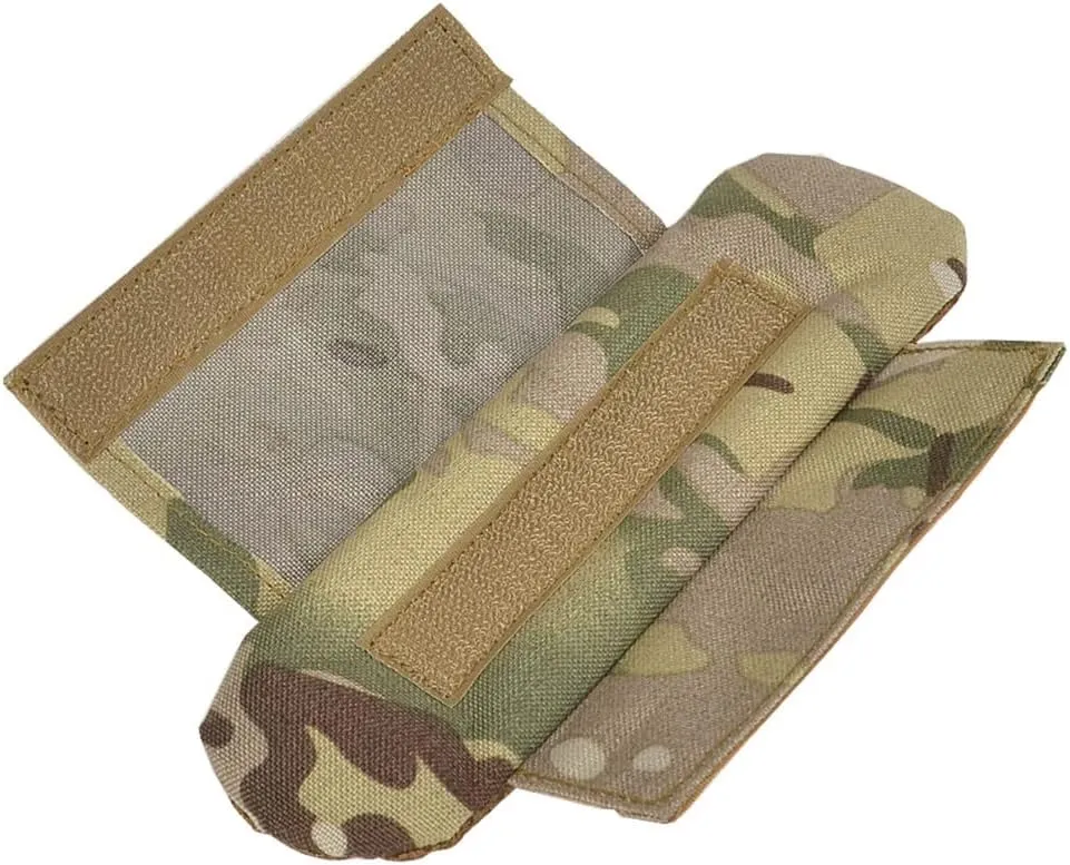1 Pair Tactical Vest Shoulder Strap Pad Comfort Cushion Pad 1000D Nylon Mesh Protect Pads