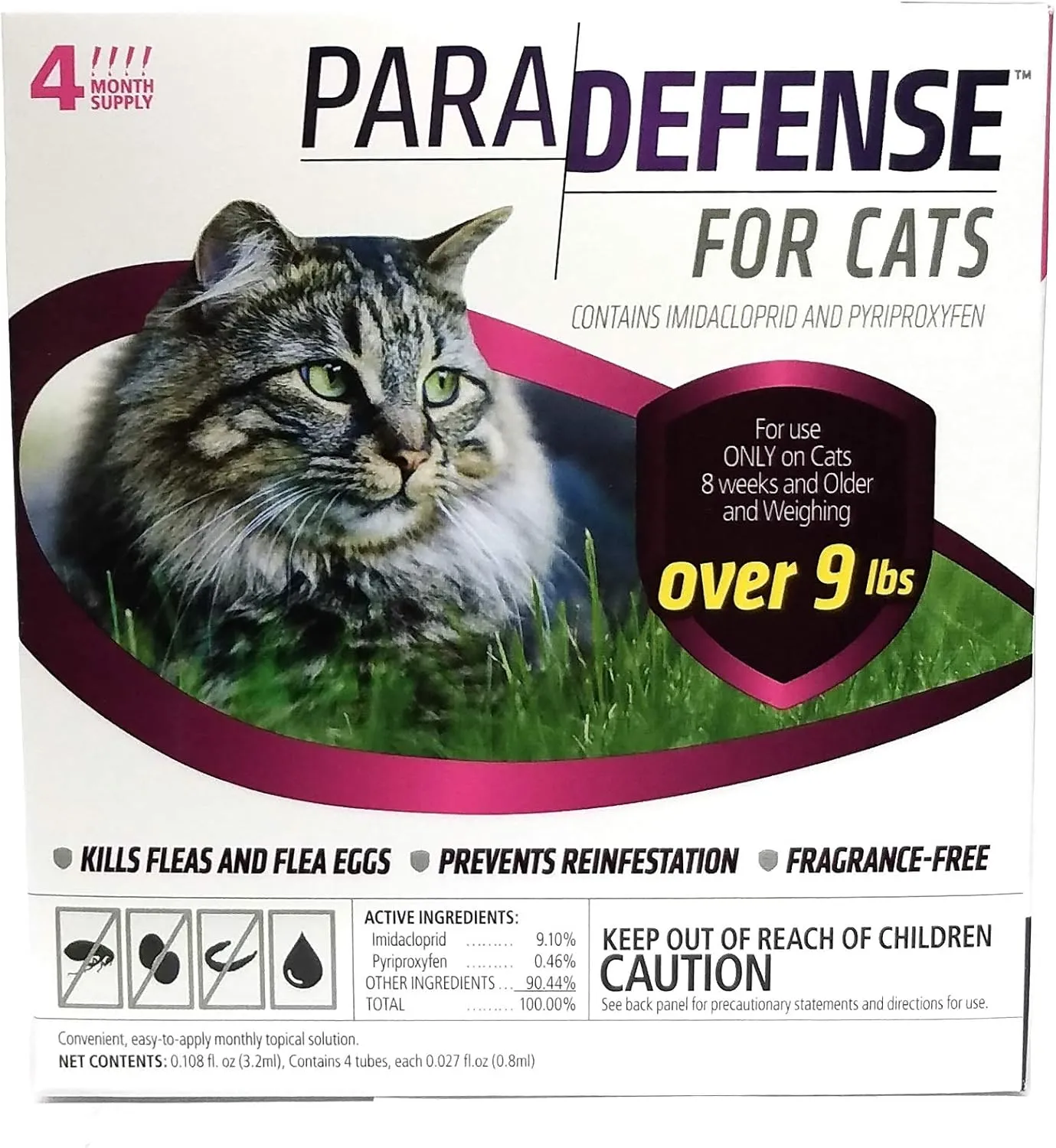 10  lb Cat Pet Flea Control Supply, Large