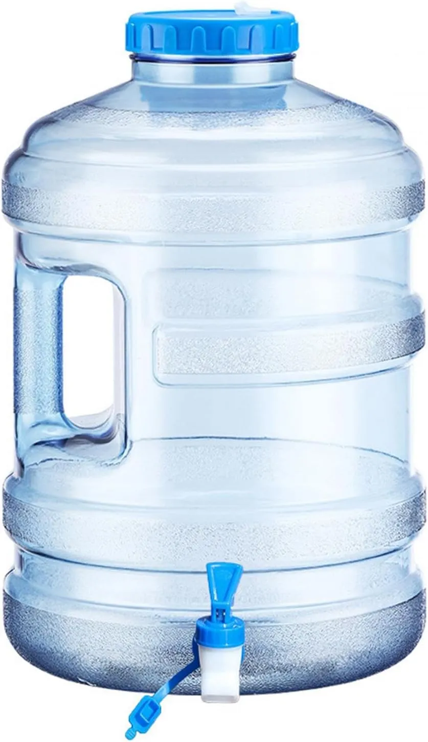 15L Water Container Outdoor Water Bucket with Spigot Drinking Container Water