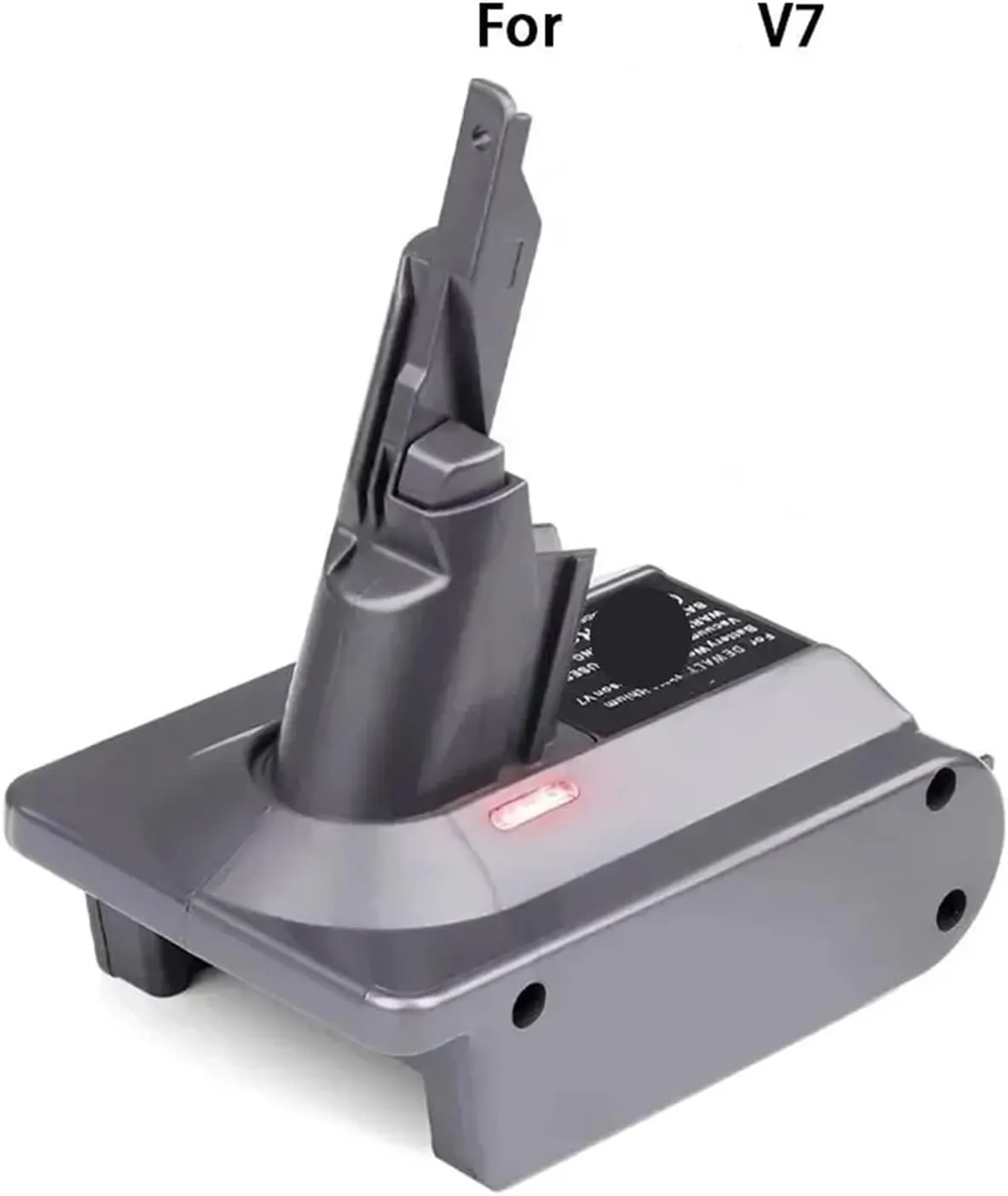18V Battery Adapter Converter，Compatible for Einhell， Compatible for Dyson，V6 V7 V8 Battery Vacuum Cleaner Tool(V7)