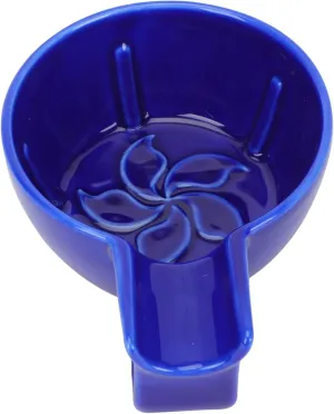 1Pc Durable Ceramic Shaving Bowl for Men Capacity Shaving Soap Foaming Container Smooth Edges for Home and Barber Shops