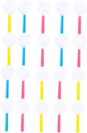 1set Handheld Magnifying for Durable Lens Ergonomic Handle for Teaching and Exploration for Activities Random Color 20pcs