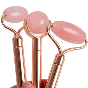 1set Jade Face Massage Roller Natural Gemstone Skin Care Tool for Home and Travel Multi-functional Facial for Neck and Back Smooth Easy to Use for