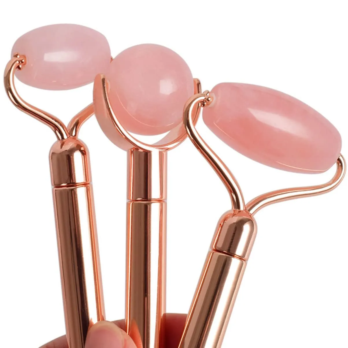 1set Jade Face Massage Roller Natural Gemstone Skin Care Tool for Home and Travel Multi-functional Facial for Neck and Back Smooth Easy to Use for