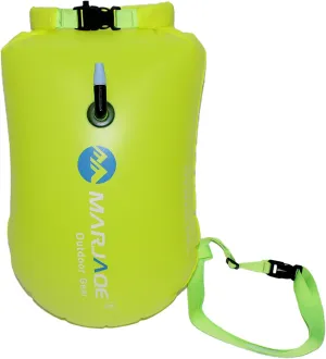 20L Storage Swim Buoy for Open Water Swimmers ，Waterproof Dry Bag Swim Safety Float