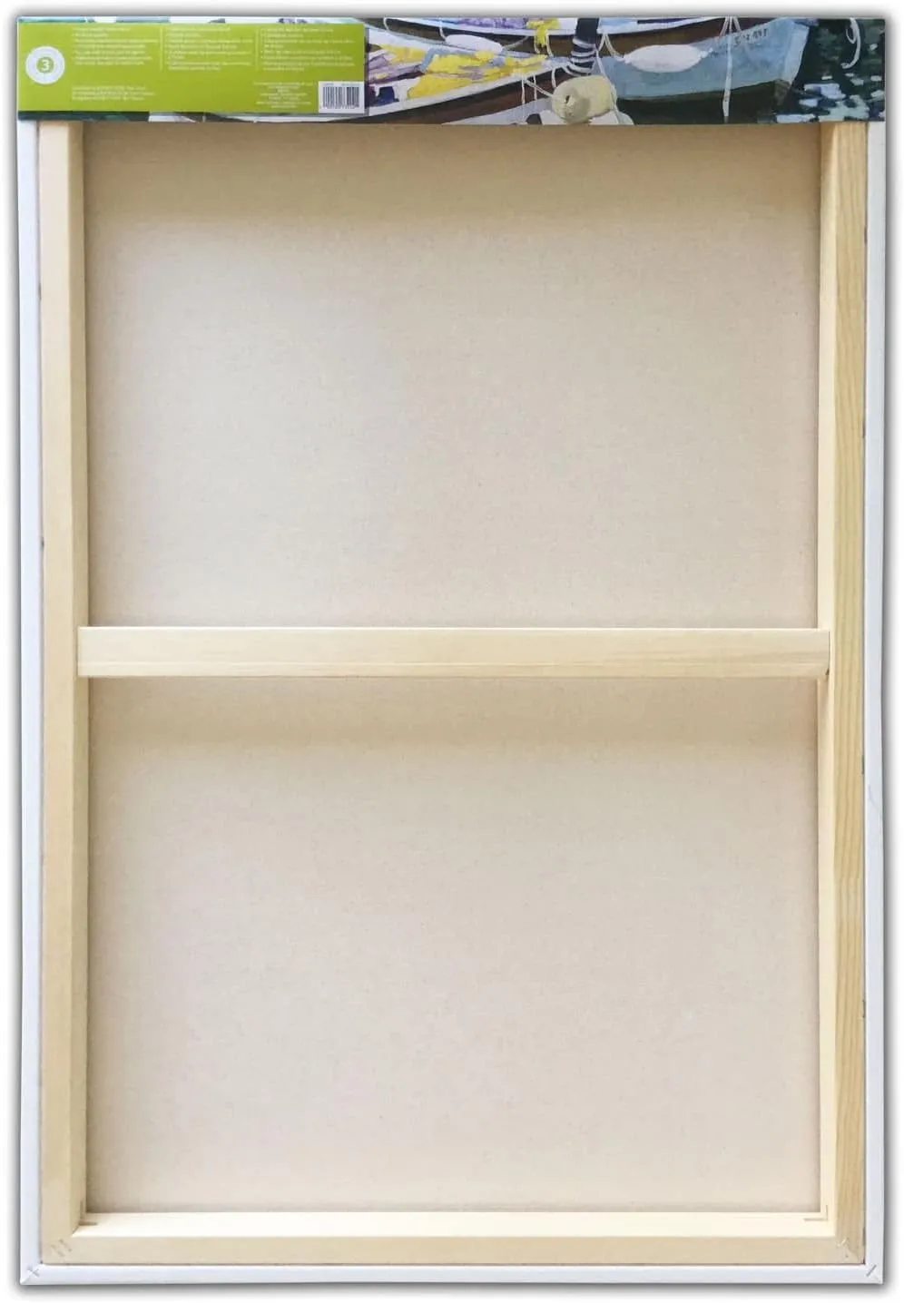 24" x 36" Level 3 Gallery Wrapped Heavy Duty Canvas by Artist's Loft - Archival, Acid Free Cotton Canvas for Acrylic and Oil Paint - Bulk 6 Pack