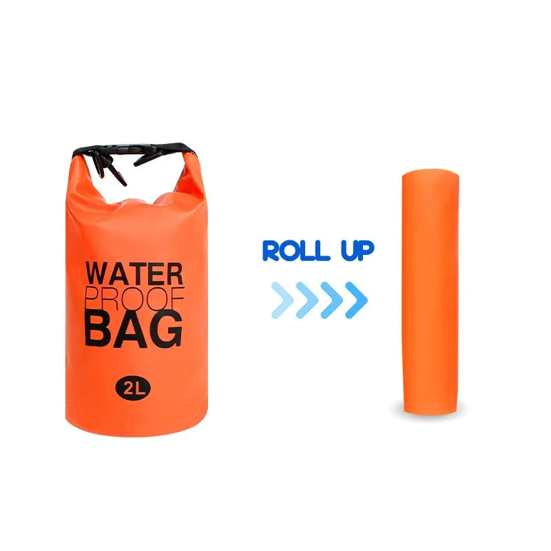 2L Waterproof Dry Bag - Versatile Storage Solution for Outdoor Adventures
