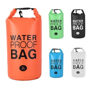 2L Waterproof Dry Bag - Versatile Storage Solution for Outdoor Adventures