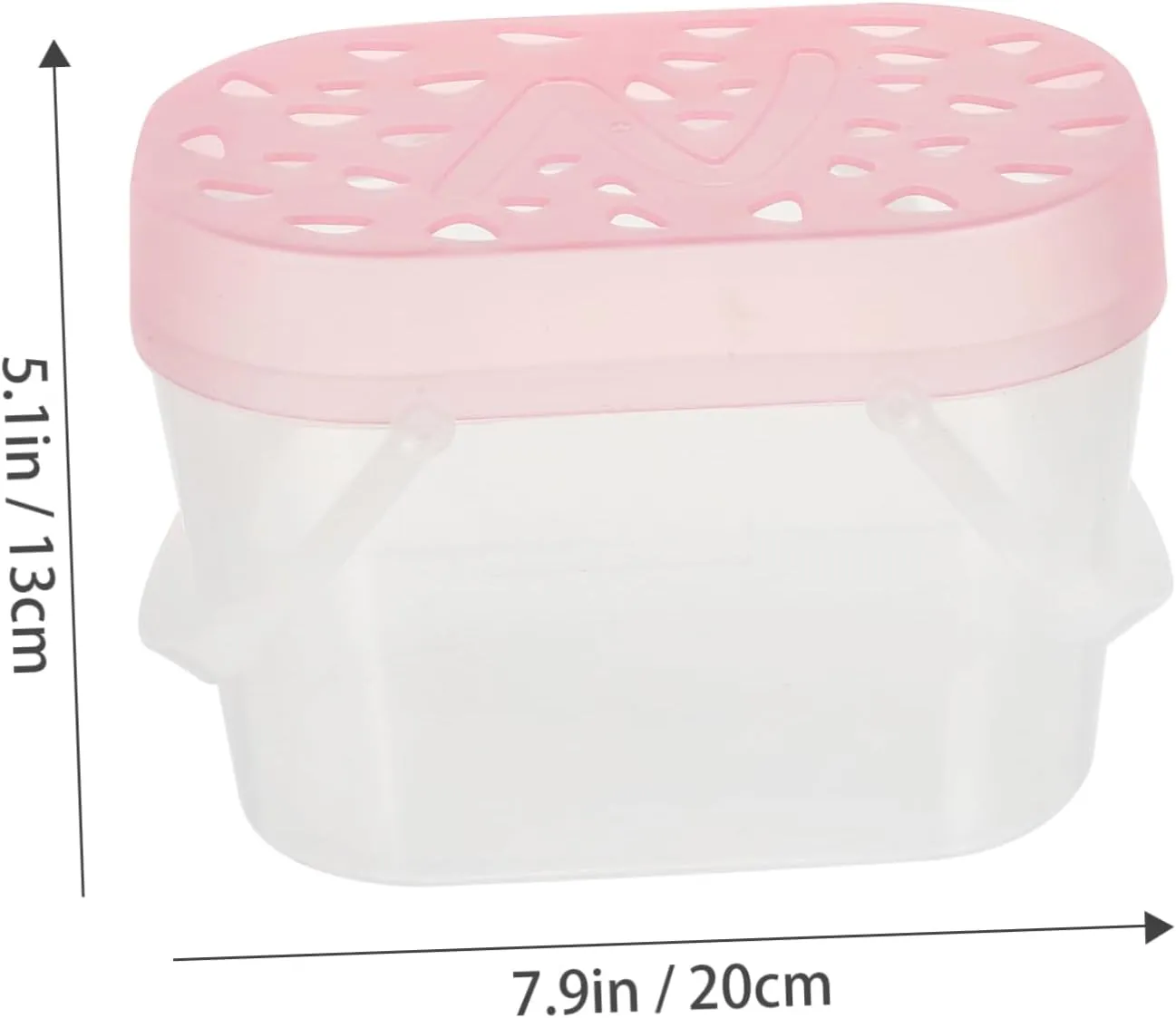 2pcs Portable Handheld Reptile Cages for Small Pets Durable Hamster Travel Boxes Lightweight Turtle Cases for Outdoor Use Convenient Carrying
