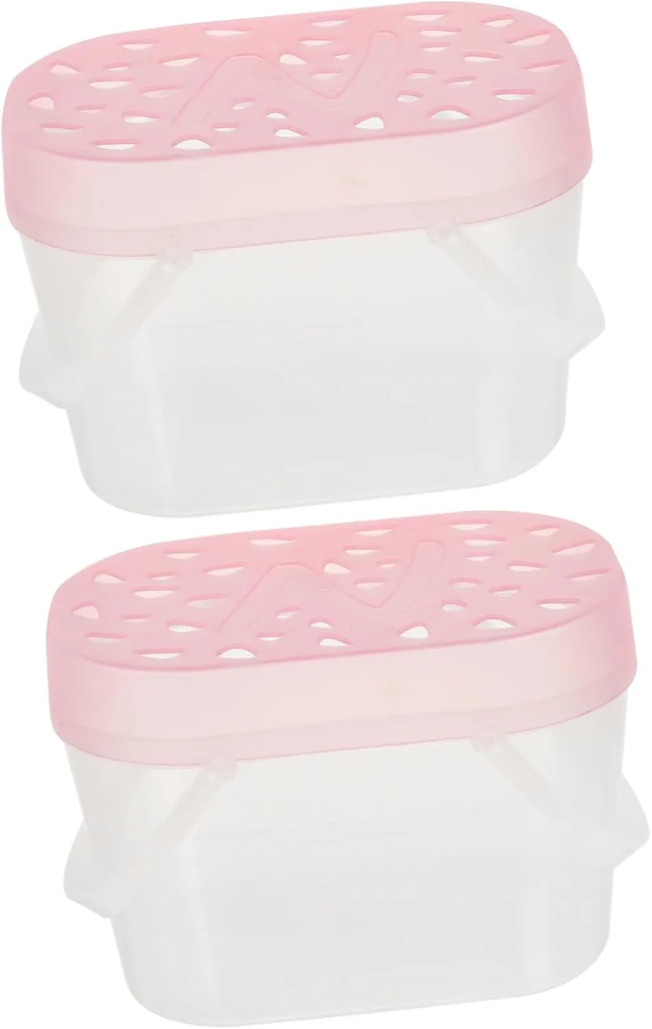 2pcs Portable Handheld Reptile Cages for Small Pets Durable Hamster Travel Boxes Lightweight Turtle Cases for Outdoor Use Convenient Carrying