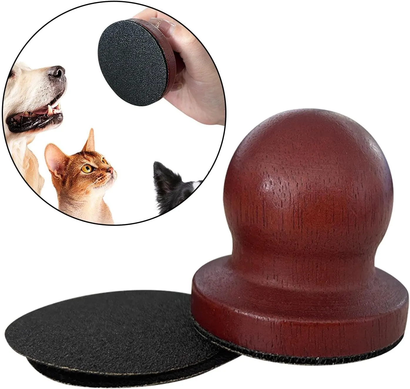 2X Dog Nail File Portable Comfort Easy to Control Dogs Scratch Pad Pet Nail Care