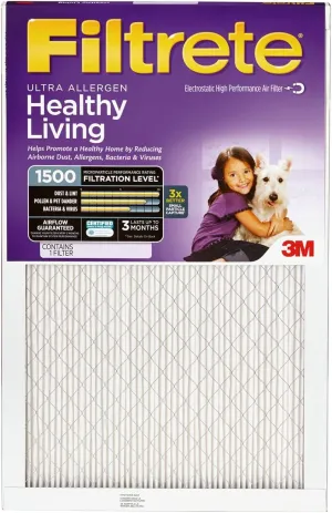 3M Filtrete Ultra Allergen Reduction FPR9 Air Furnace Filter 20" X 25" X 1"