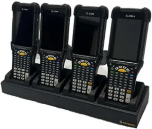 4 Slot Charging Dock for Zebra MC 9300, Charger for MC9300, MC9400, MC9450: Portsmith PSC4MC9300C