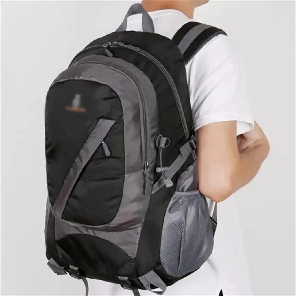 40L Outdoor Sports Backpack Travel Backpack Large Capacity Hiking Bag(Black)