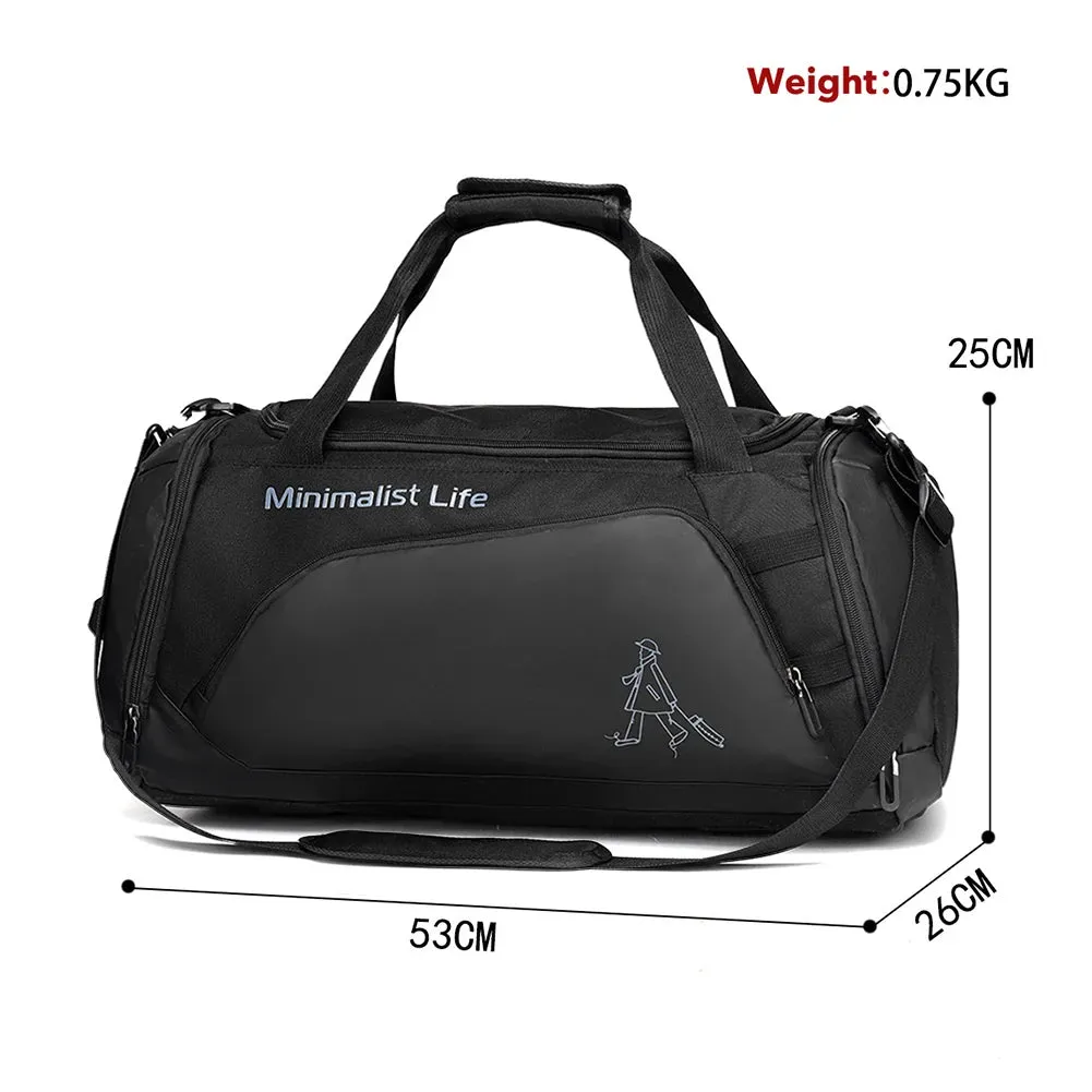 40L Sports Bag - Versatile Fitness and Travel Bag with Shoe Compartment