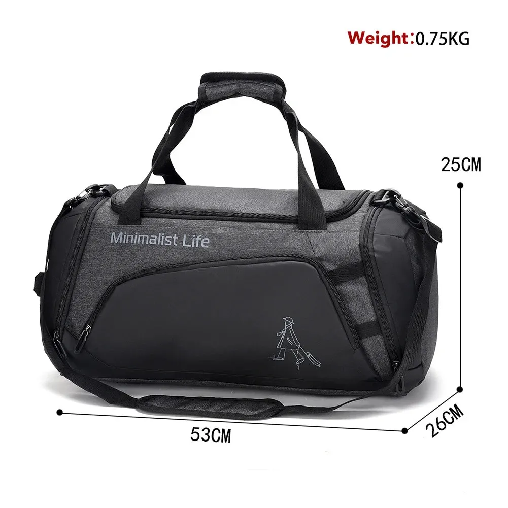 40L Sports Bag - Versatile Fitness and Travel Bag with Shoe Compartment