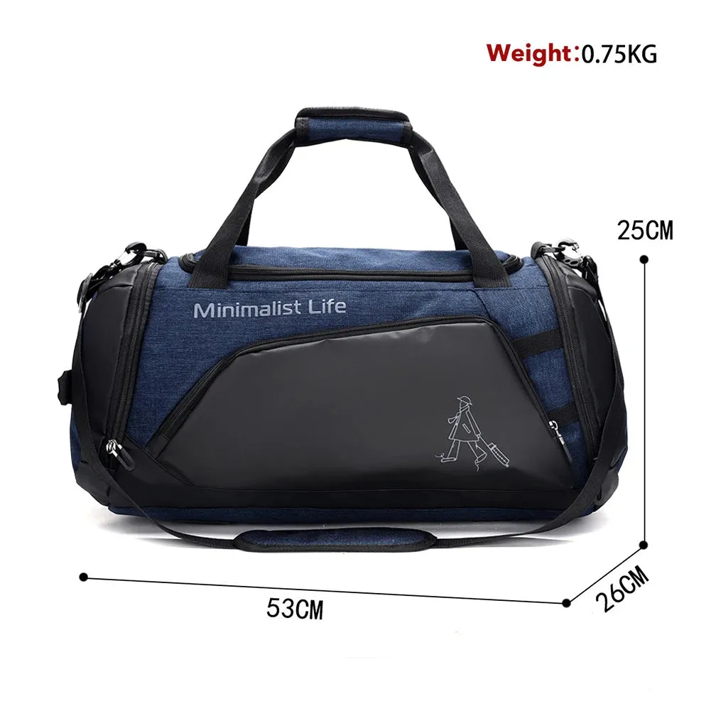 40L Sports Bag - Versatile Fitness and Travel Bag with Shoe Compartment