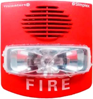 49CMTV-WRF - Multi-Tone Multi-Candela Horn Strobe, Red