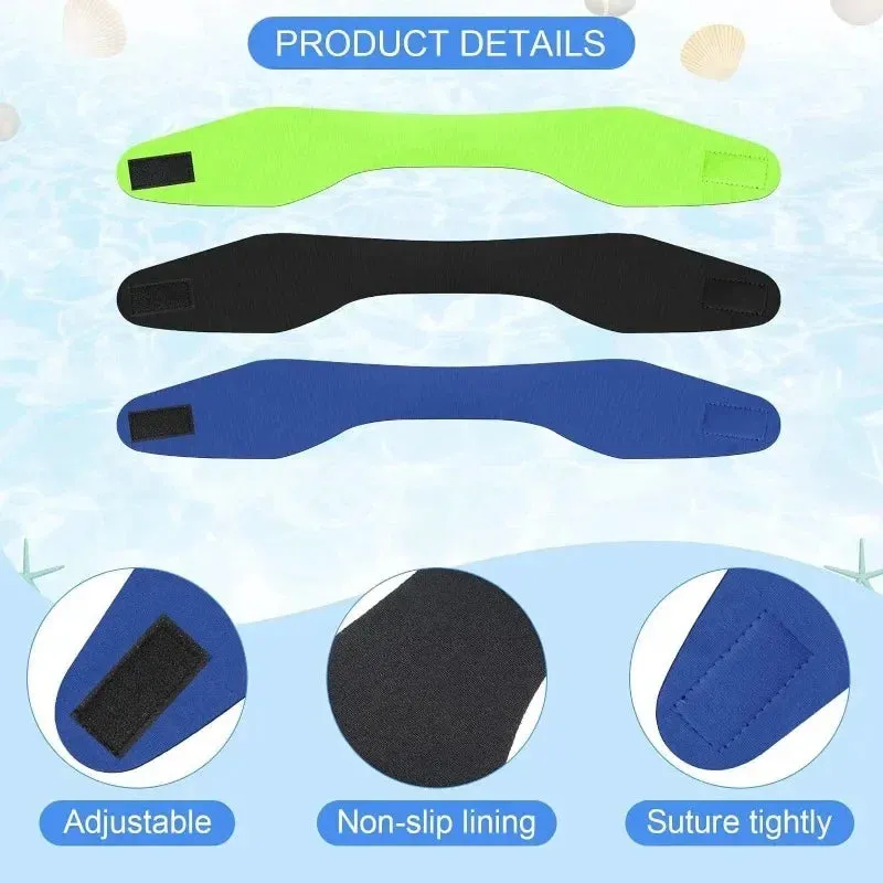 51/59cm Swimming Ear Hair Band For Women Men Adult Children