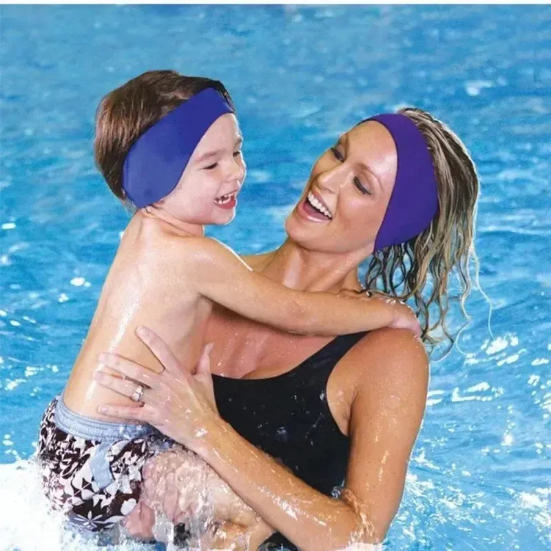 51/59cm Swimming Ear Hair Band For Women Men Adult Children