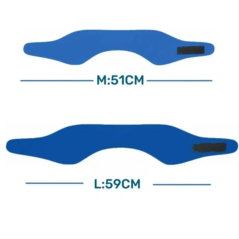 51/59cm Swimming Ear Hair Band For Women Men Adult Children