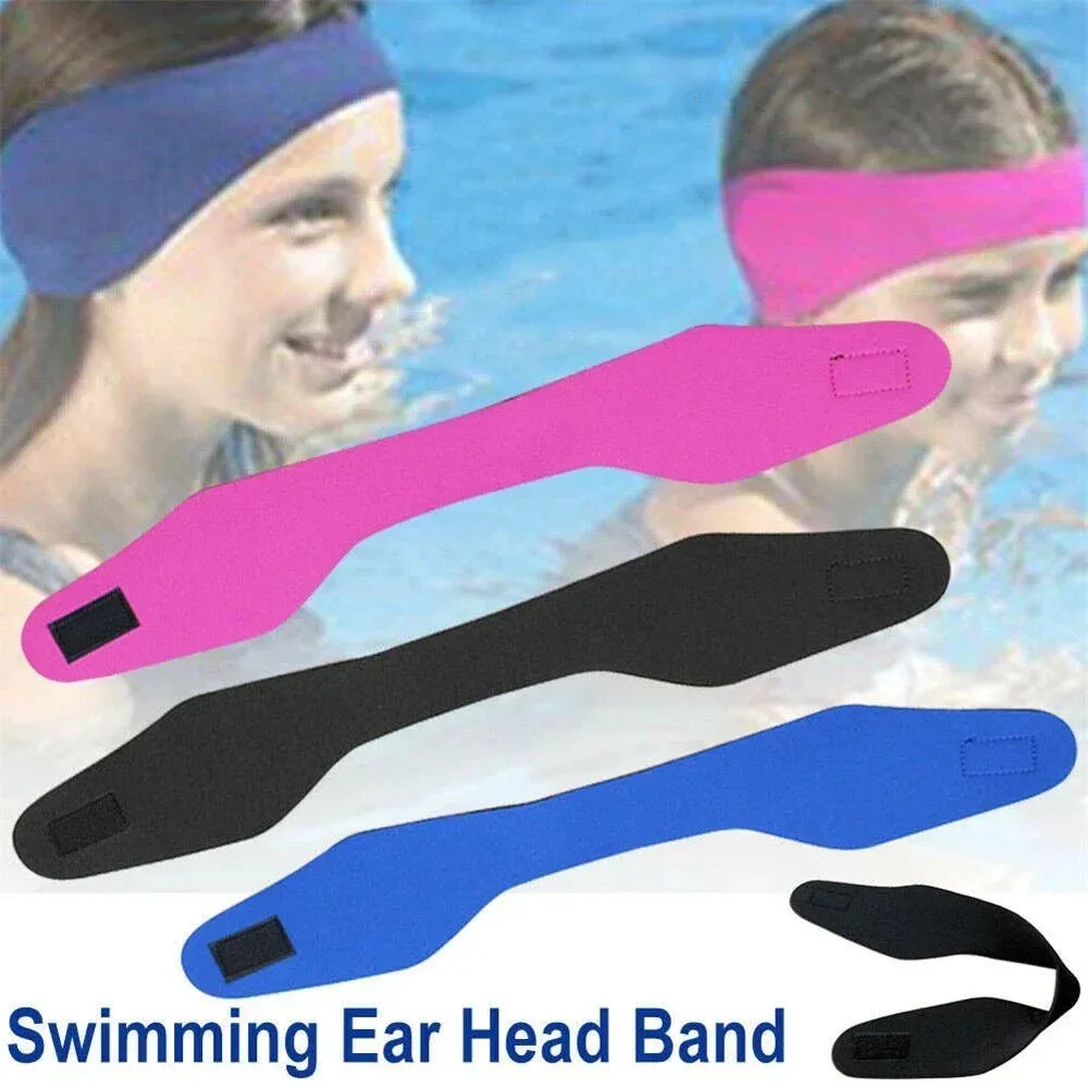 51/59cm Swimming Ear Hair Band For Women Men Adult Children