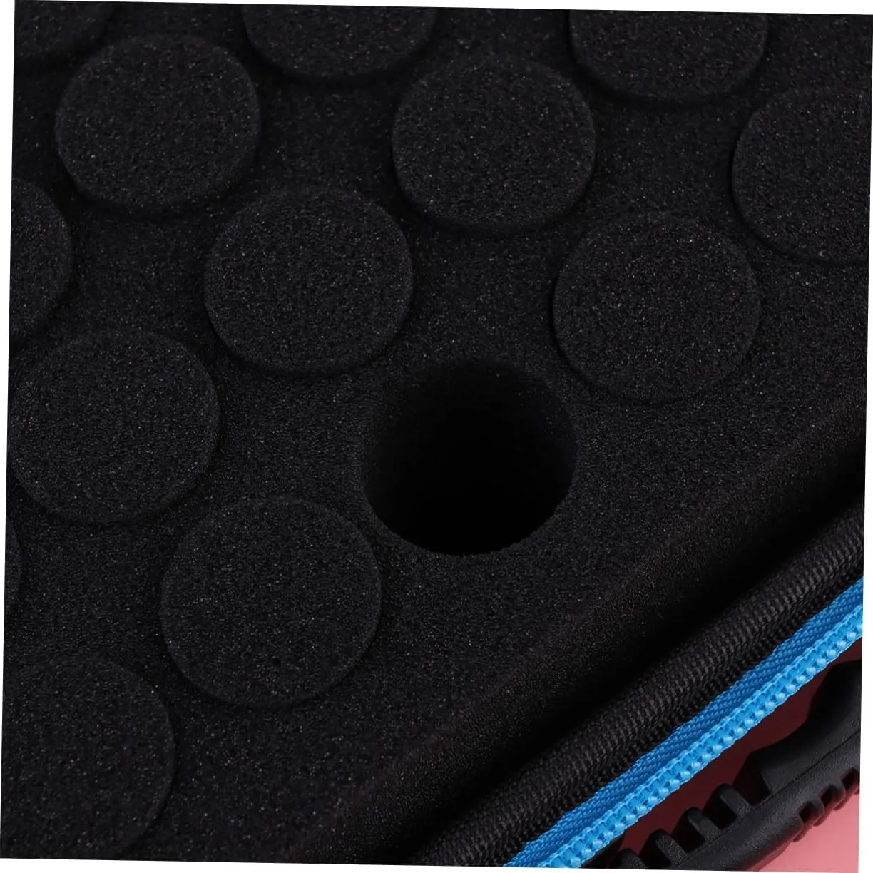 60grid Essential Oils Storage Bag Portable Holder Zipper Organizer Shockproof Design for Travel and Home Use Fits Bottles