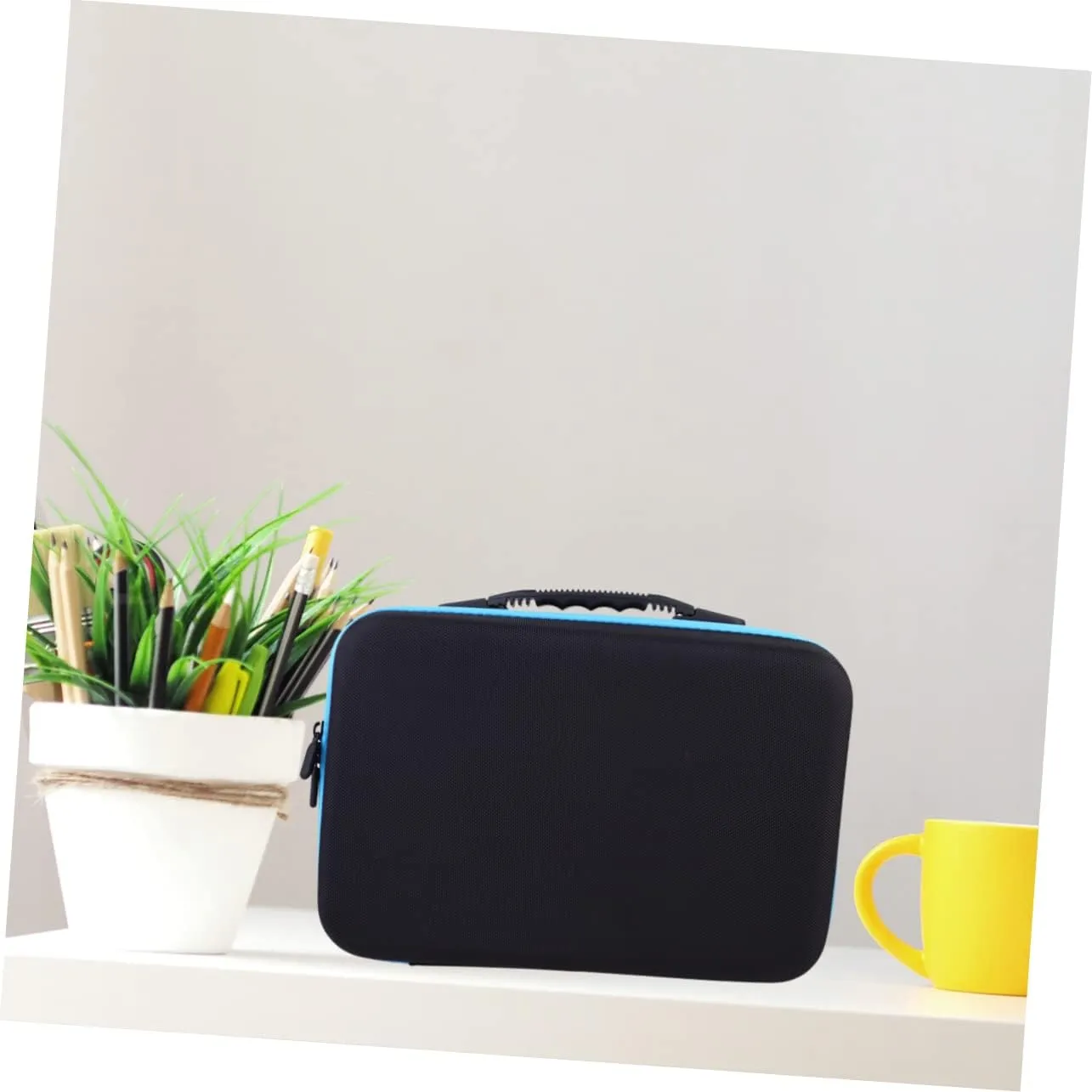 60grid Essential Oils Storage Bag Portable Holder Zipper Organizer Shockproof Design for Travel and Home Use Fits Bottles