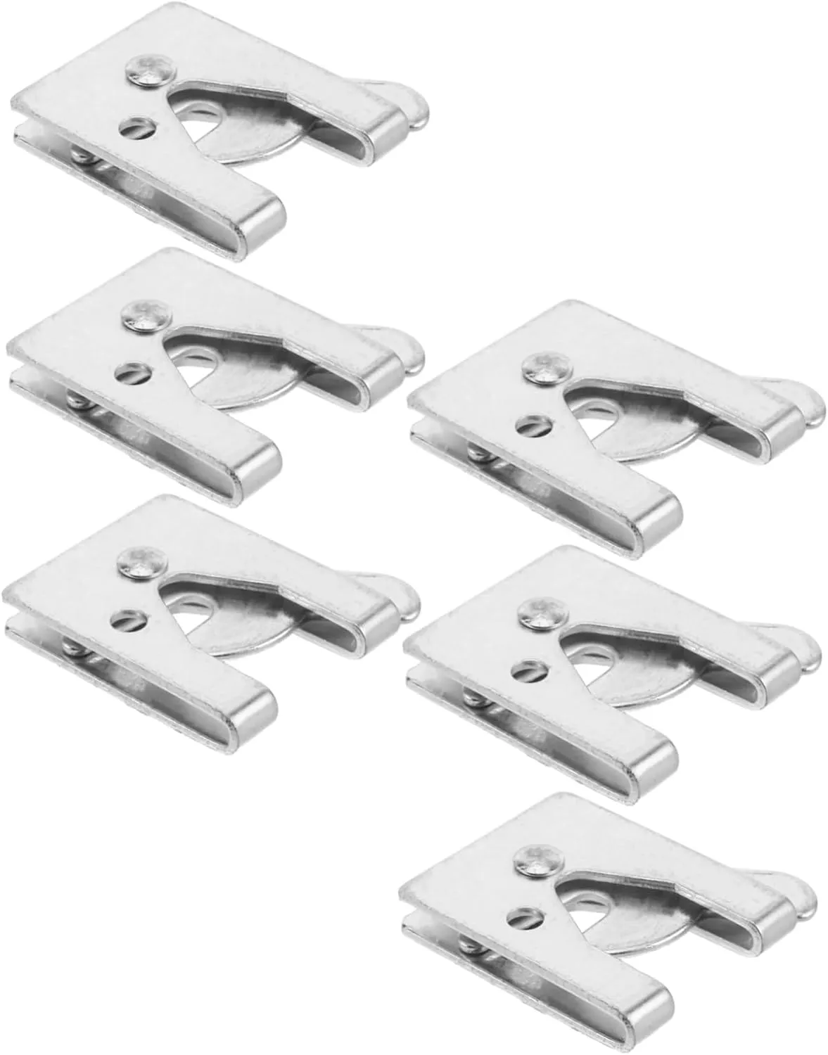 6pcs Steel Door Lock for Dog Crates: Heavy Duty Pet Cage Fasteners with Barrel Secure Animal Gate Latch Bolt Lock