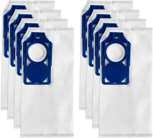 8 Pack R30D HEPA Replacement Vacuum Bags for Riccar Brilliance R30D, R30P, R30PET & Simplicity Synchrony S30D, S30P, S30PET Upright Vacuums Cleaner, Part RNHC-6/SNH-6