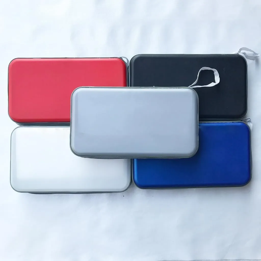 80-Slot Storage Handbag Disc Box Dusproof Protections Sleeve Case Storage Solution for Travel Use, Silver, Bag Organiser