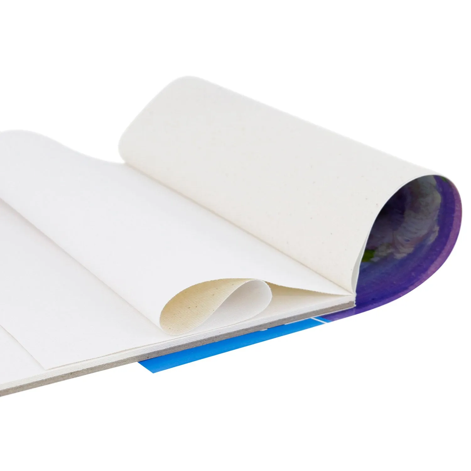 9" x 12" 10-Sheet 8-Ounce Triple Primed Acid-Free Canvas Paper Pad (Pack of 2 Pads), Canvas Paper for Acrylic Painting