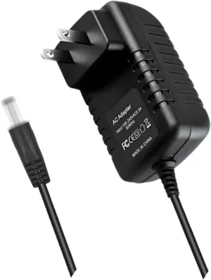 AC Adapter Replacement for Harley Benton PowerPlant ISO-5 Pro Multi-Power Adapter for Effect Pedals Power Supply Mains PSU, Black