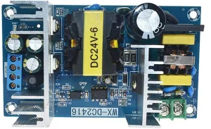 AC-DC Buck Converter AC 100-240V to DC 24V 6A Step-Down Converter Module 150W Isolation Switching Power Supply Module SMPS Power Converter (24V 6A 150W)
