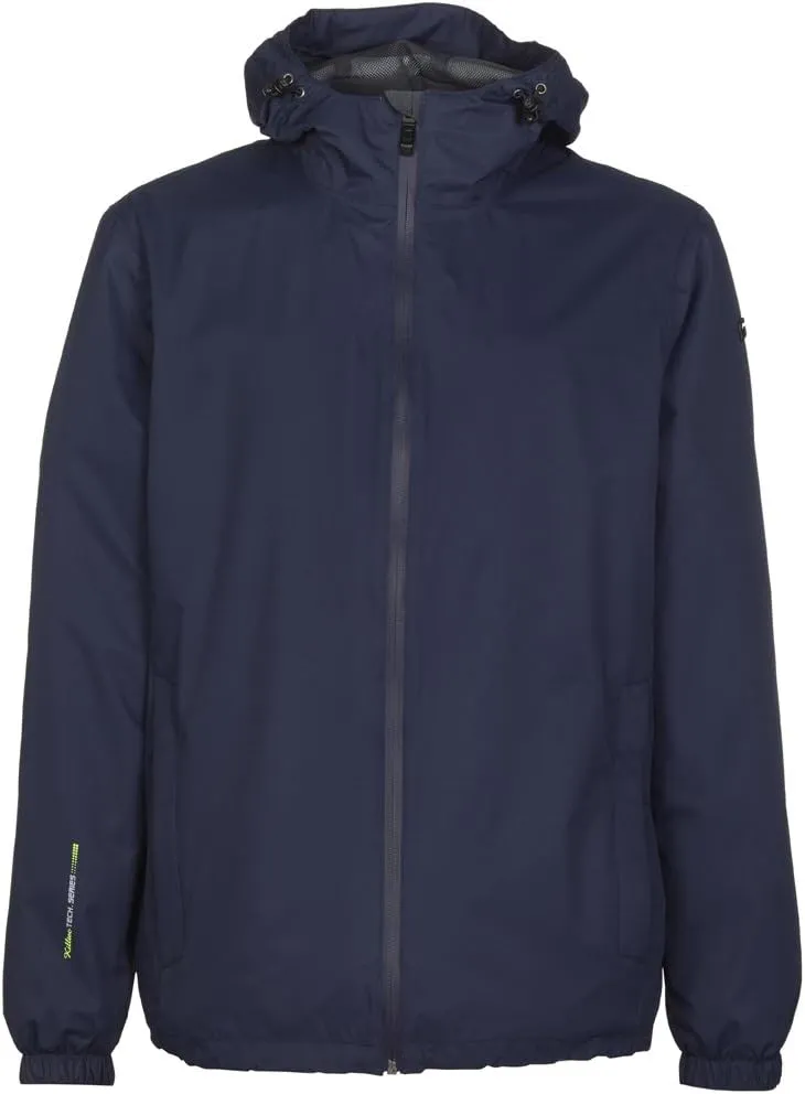 ADEM FUNCTIONAL JACKET WITH HOOD (Small, Navy)