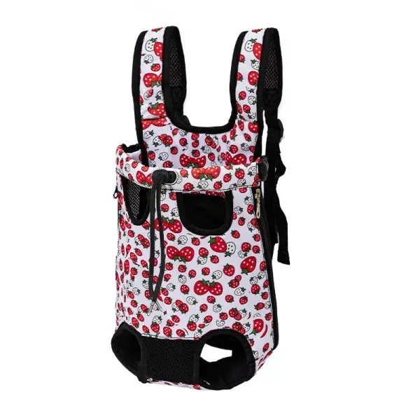 Adjustable Cat Carrier Backpack for Outdoor Travel and Hiking