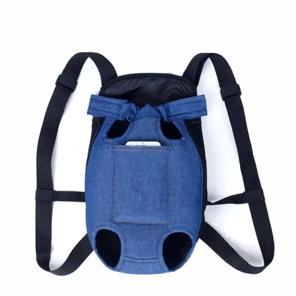 Adjustable Cat Carrier Backpack for Outdoor Travel and Hiking