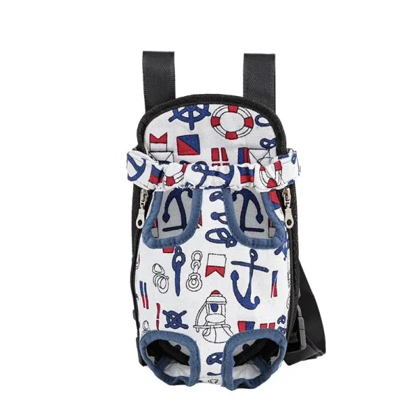 Adjustable Cat Carrier Backpack for Outdoor Travel and Hiking