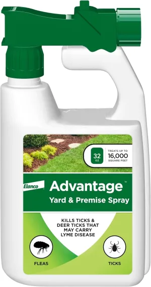 Advantage Yard & Premise Spray | Kills Fleas & Ticks & More | 32 oz.