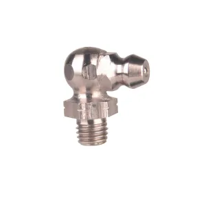 Alemite 1923-S Non-Corrosive Fitting, Stainless Steel,90 Degree Angle, 1/8" PTF SAE SP Short, 1/8" PTF