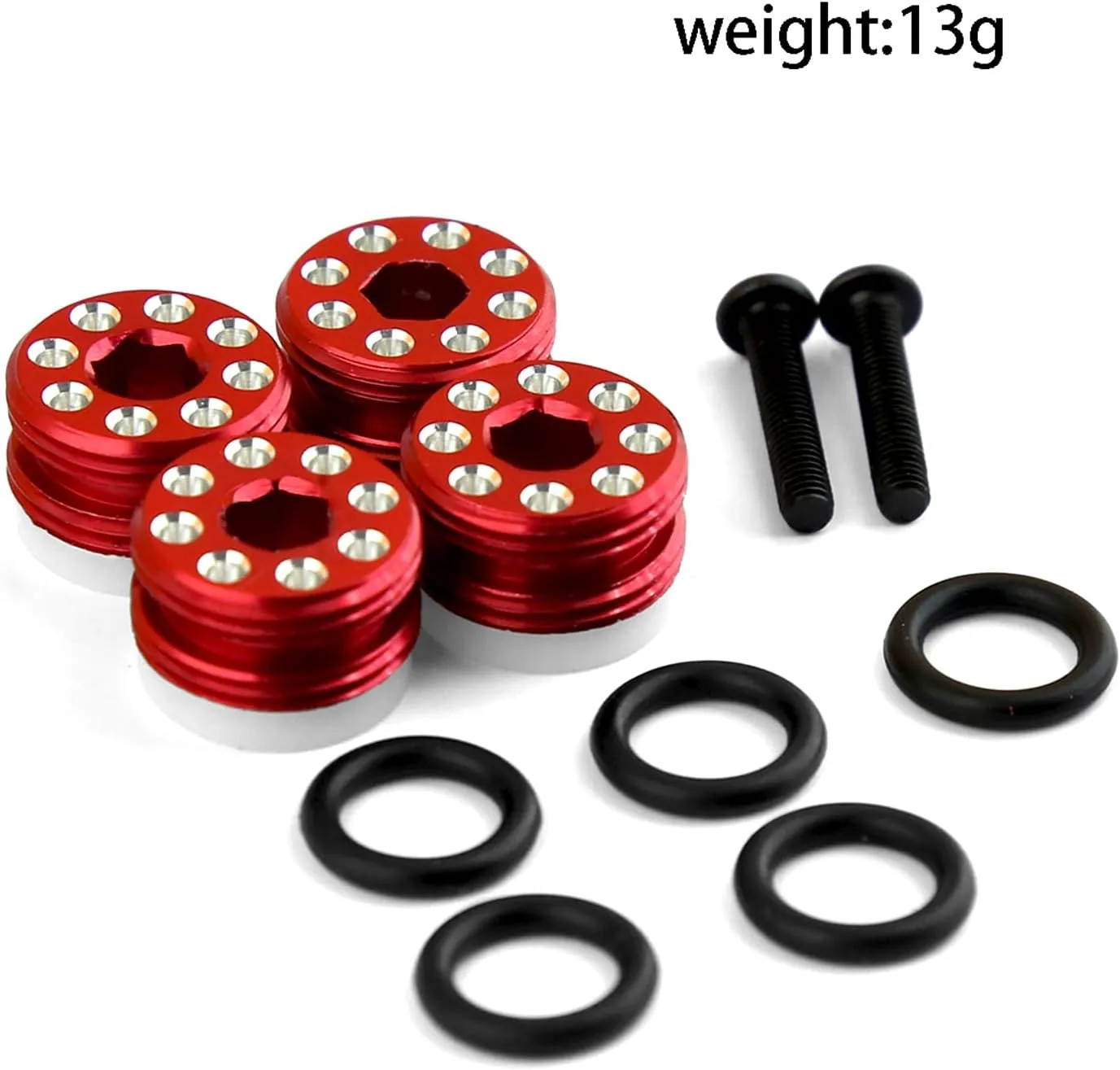 Aluminum Front Steering Knuckles Blocks for ARRMA 1/8 Mojave Talion TYHPON Infraction FIRETEAM Felony BLX 6S 1/7 4WD, RC Caster Blocks C-Hubs w/Bearings, Hub Carriers Parts AR330187