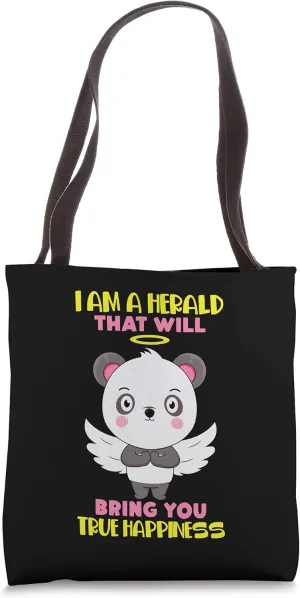 Angel - I Am A Herald That Will Bring You True Happiness Tote Bag