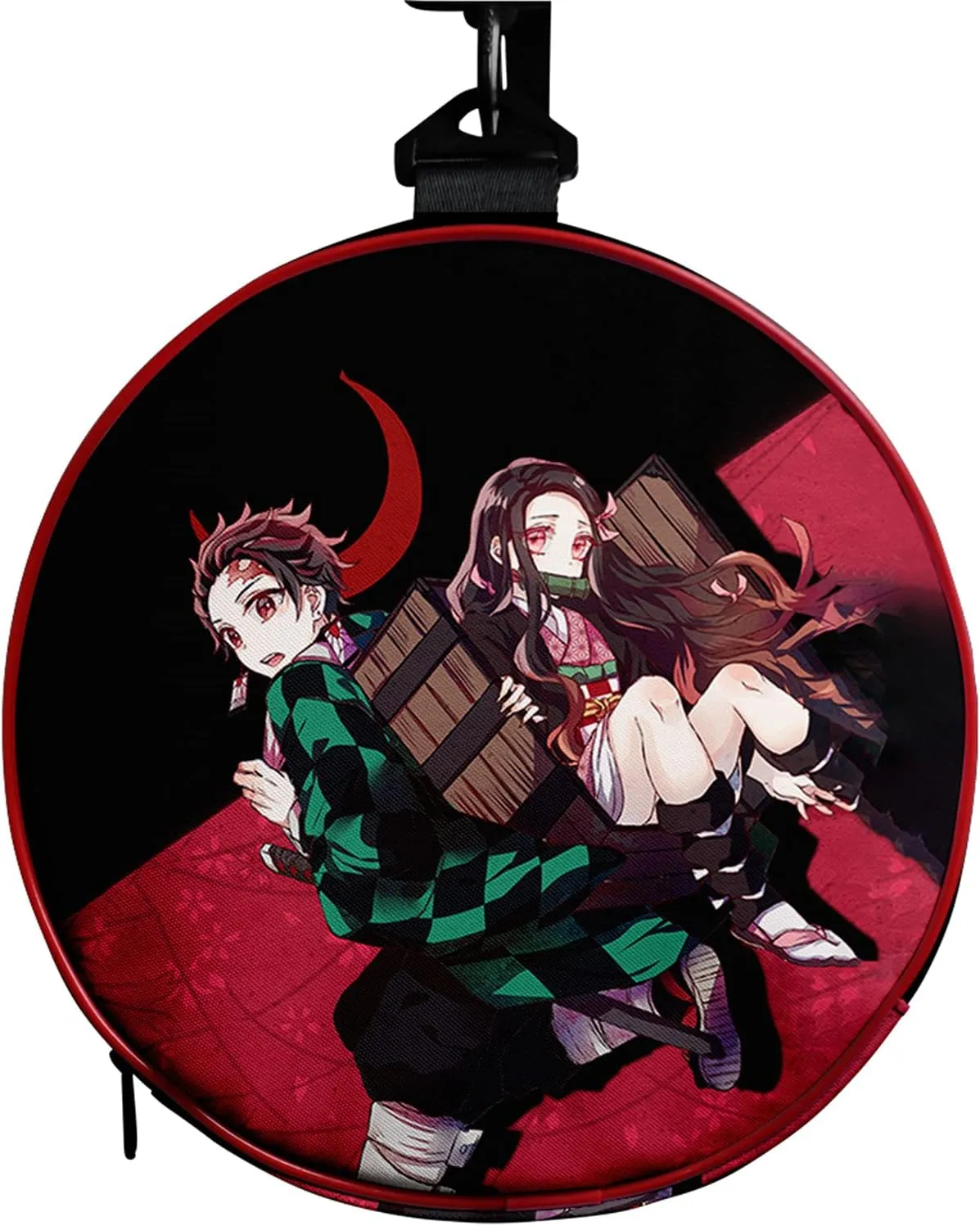 Anime Demon Slay Large Capacity Gym Bag Manga Kemitsu Sport Duffel Bag With Shoe Bag(Sibling)