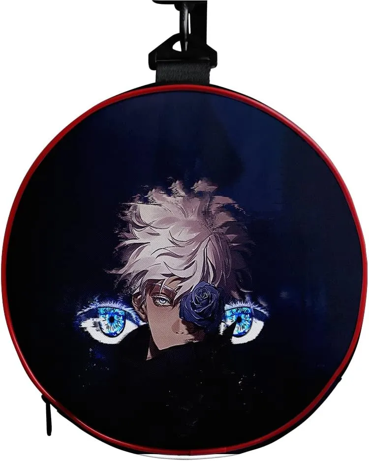 Anime Jujutsu Kaisen Gym Bag Manga Cosplay Sport Duffel Bag With Shoe Compartment(Gojo Eyes) One size