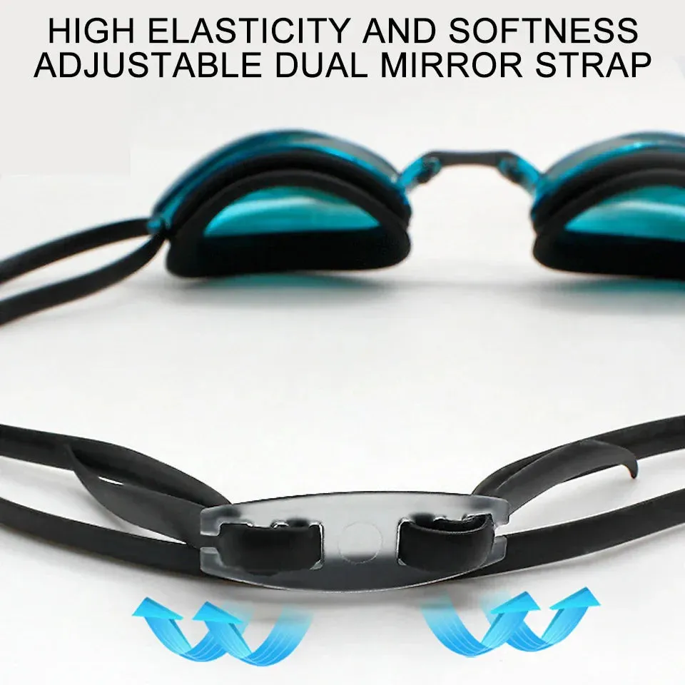 Anti Fog Waterproof Swimming Goggles Uv Protection Unisex