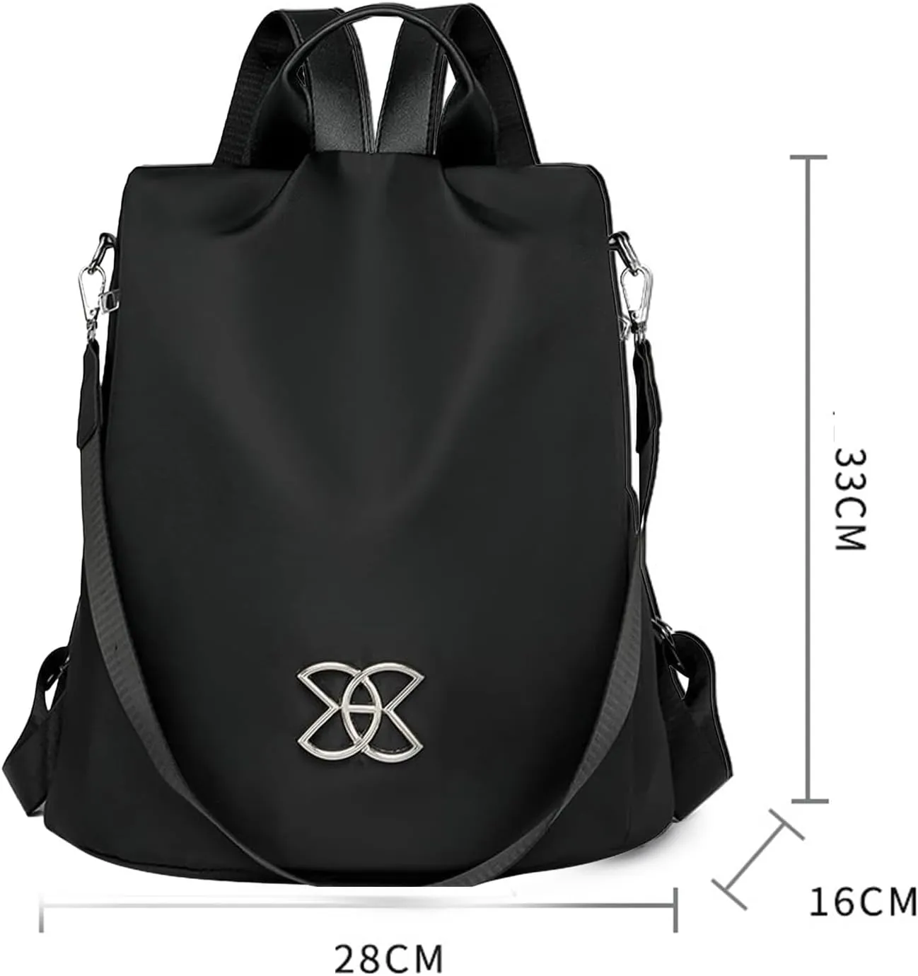 Anti-Theft Large Capacity Backpack, Women Large Capacity Travel Backpack, Leisure Shoulder Bag, For all Occasions (Multicolor)