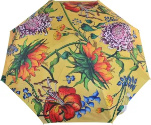 Anuschka Umbrella AUTO Open/Close - UPF 50  - 38” Waterproof Windproof Canopy - Fits in Handbag - Windproof Flexible Fiberglass