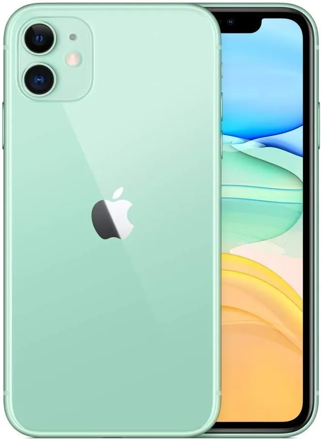 Apple iPhone 11, 128GB, Green - GSM Unlocked (Renewed Premium)