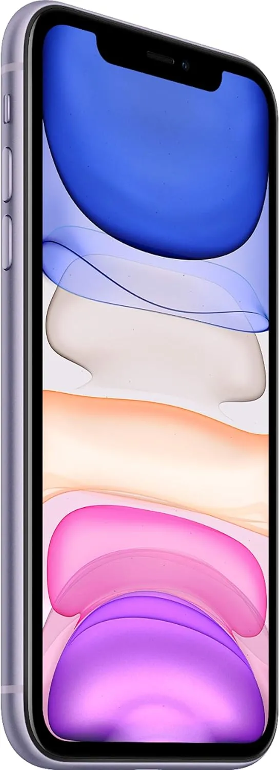 Apple iPhone 11, 128GB, Purple - GSM Unlocked (Renewed Premium)