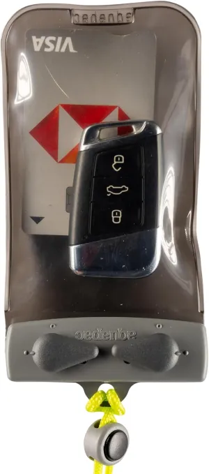 Aquapac Keymaster Waterproof Car Key Pouch - Clear Plastic Carrier Pouch for Swimming, Surfing or Kayaking - Universal Waterproof Card Case